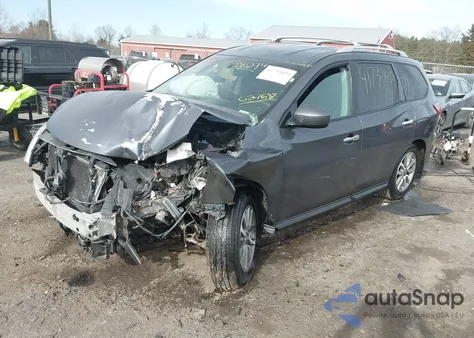 2013 Nissan Pathfinder S from USA, damaged, VIN 5N1AR2MM2DC627687